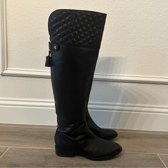 Vince Camuto Soreen Tall Leather Boots - Picture 6 of 10